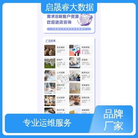 启晟睿大数据 专属特色话术定制优化 精准客源 助力降本增效